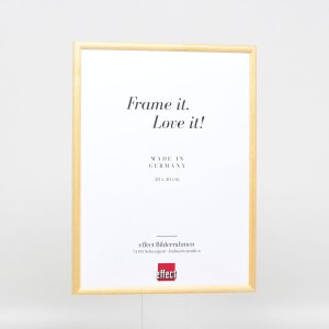Cadre Effect en bois massif Profil 20 noir 25x35 cm verre antireflet