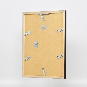 Cadre en bois Effect Profil 33 noir 25x35 cm verre antireflet