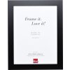 Cadre Effect en bois massif Profil 30 noir 25x35 cm verre clair