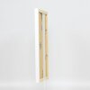 Cadre en bois Effect Top N blanc 25x35 cm verre acrylique