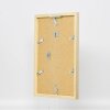 Cadre en bois Top Cube 25x50 cm or verre normal