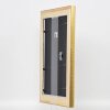 Effect cadre en bois profil 95 or 25x50 cm verre normal
