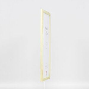 Effect cadre en bois profil 32 vert 25x60 cm verre normal