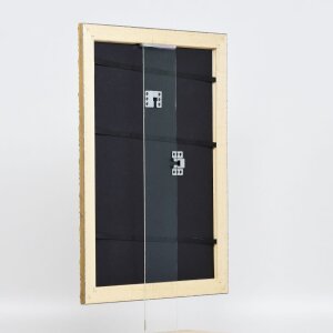 Effect cadre en bois profil 94 or 25x60 cm verre normal