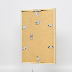 Cadre en bois Effect Profil 35 vert 25x70 cm verre normal + entretoise