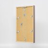 Cadre en bois Effect Profil 35 brun 25x70 cm verre normal + entretoise