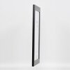 Cadre Effect en bois massif Profil 30 noir 25x80 cm verre clair