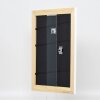 Cadre Effect en bois massif Profil 30 blanc 25x80 cm verre clair