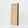 Cadre en bois Effect Profil 33 noir 25x80 cm verre normal