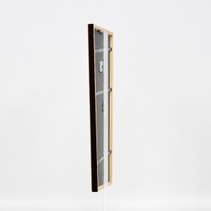 Cadre en bois Effect Profil 23 brun clair 27x48 cm verre clair