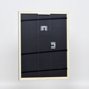 Cadre en bois Effect Profil 89 bleu 27x48 cm verre musée