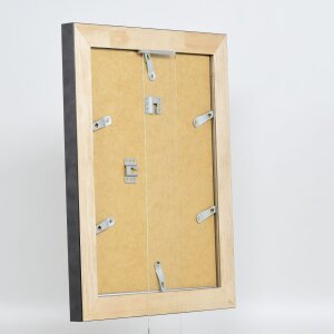 Cadre Effect en bois massif profil 28 or 27x48 cm verre antireflet