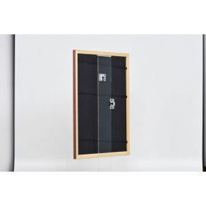 Cadre en bois Effect Profil 38 brun 29,7x42 cm verre normal
