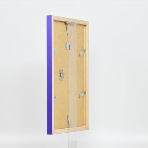Cadre en bois Top Cube 29,7x42 cm lilas verre musée