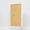 Cadre en bois Effect Profil 35 blanc 30x40 cm verre normal + entretoise