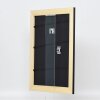 Cadre Effect en bois massif Profil 30 noir 30x40 cm verre musée