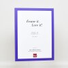 Cadre en bois Top Cube 30x45 cm violet verre antireflet