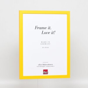 Cadre en bois Top Cube 30,5x91,5 cm jaune verre normal