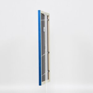 Cadre en bois Effect Profil 89 bleu 30,5x91,5 cm verre acrylique