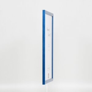 Cadre en bois Effect Profil 89 bleu 30,5x91,5 cm verre acrylique