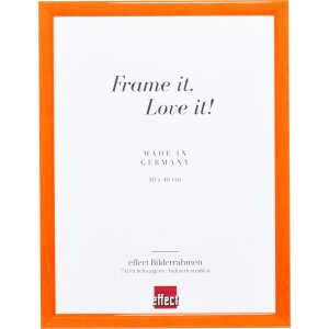 Cadre en bois Effect Profil 89 saumon 30,5x91,5 cm verre...