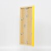 Cadre en bois Top Cube 35x100 cm jaune verre acrylique