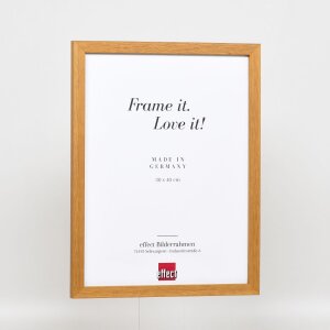 Cadre en bois Effect Profil 33 chêne 35x50 cm verre musée