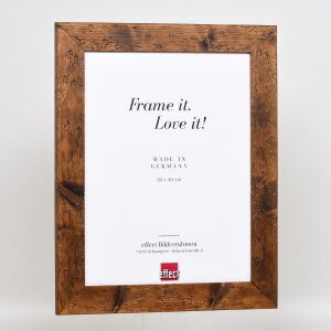 Cadre en bois Effect 2400 brun 35x50 cm verre musée