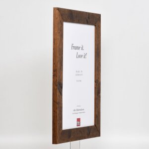 Cadre en bois Effect 2400 brun 35x50 cm verre musée