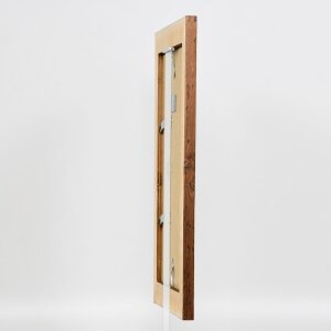 Cadre en bois Effect 2400 brun 35x50 cm verre musée