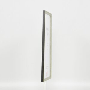 Cadre Effect en bois massif Profil 25 vert 40x50 cm verre antireflet