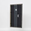 Cadre Effect en bois massif Profil 25 vert 40x50 cm verre antireflet