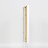 Cadre en bois Effect Profil 35 blanc 40x60 cm verre normal + entretoise