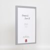 Cadre en bois Effect Profil 35 gris clair 40x60 cm verre normal + entretoise