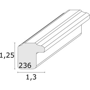 Cadre en bois Deknudt S236A1 or