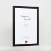 Cadre en bois Effect Profil 2210 noir 42x59,4 cm verre antireflet