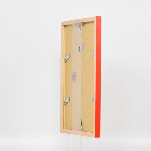 Cadre en bois Top Cube 42x59,4 cm rouge Verre antireflet