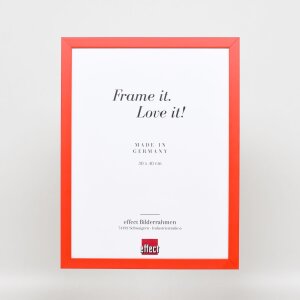 Cadre en bois Top Cube 42x59,4 cm rouge Verre antireflet