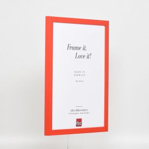Cadre en bois Top Cube 42x59,4 cm rouge Verre antireflet