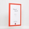 Cadre en bois Top Cube 42x59,4 cm rouge Verre antireflet