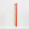Cadre en bois Top Cube 42x59,4 cm rouge Verre antireflet