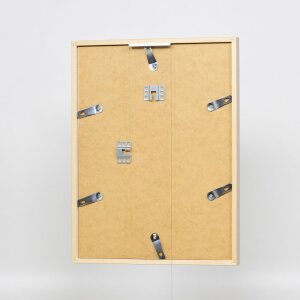 Cadre en bois Effect Profil 35 brun clair 42x59,4 cm verre normal + entretoise
