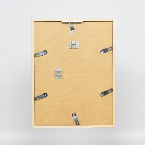 Cadre en bois Effect Profil 35 brun clair 42x59,4 cm verre normal + entretoise