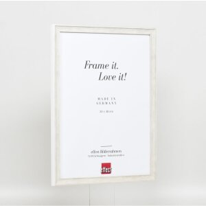 Cadre en bois Effect Profil 2070 Verre antireflet 42x59,4 cm blanc
