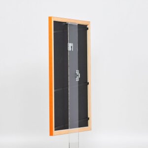 Cadre en bois Effect Profil 89 saumon 42x59,4 cm verre musée