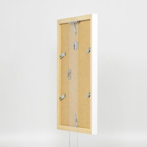 Cadre en bois Effect Top N blanc 42x59,4 cm verre musée