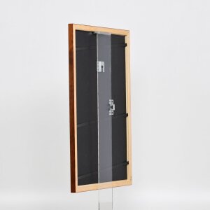 Cadre en bois Effect Profil 89 brun foncé 45x60 cm verre normal