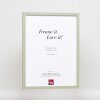 Cadre en bois Effect Profil 35 vert 45x60 cm verre normal + entretoise