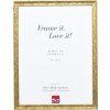 Cadre en bois Effect Profil 2070 Verre antireflet 45x60 cm or