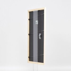 Cadre en bois Effect Profil 32 blanc 45x60 cm verre musée